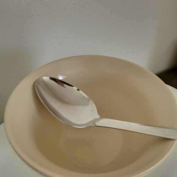 Oneida Hvy. Duty S.S. Mashed potato/Serving spoon/ Cooking spoon/chili stirrer - Picture 8 of 9